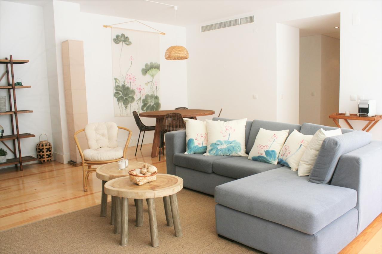 Charming Estoril Apt Beach 5 Min Walk Esterno foto